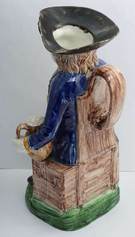 18th Century and Earlier Wood Family Sailor Toby Jug For Sale