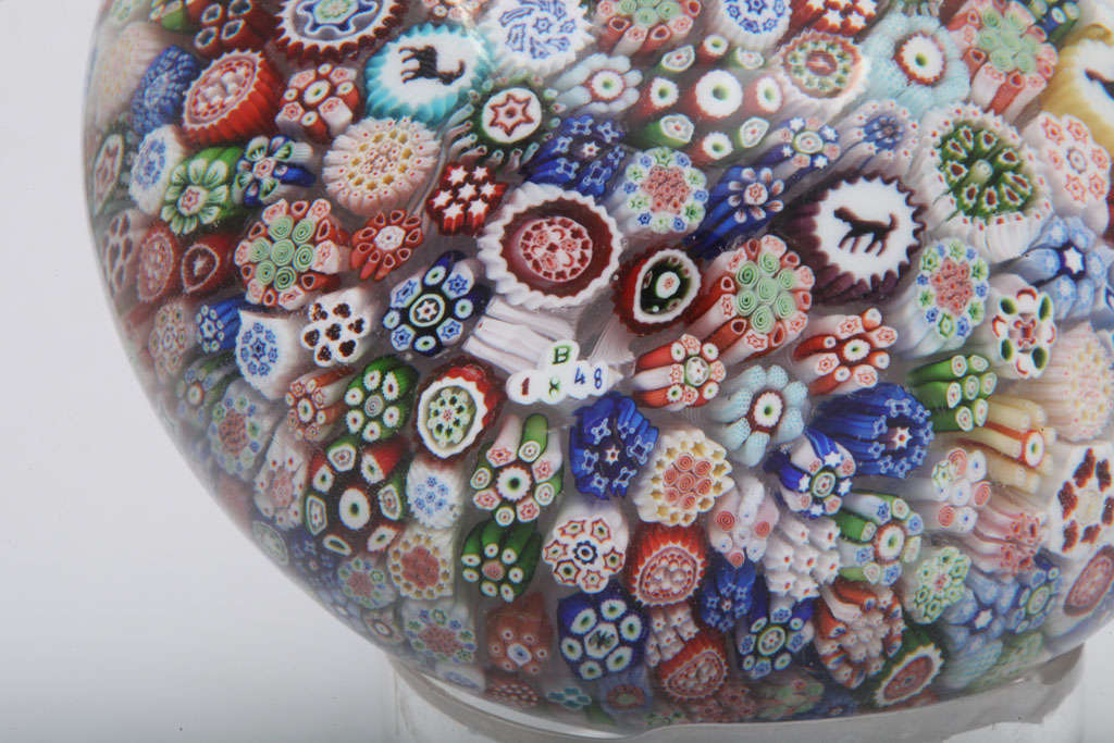 millefiori glass beads
