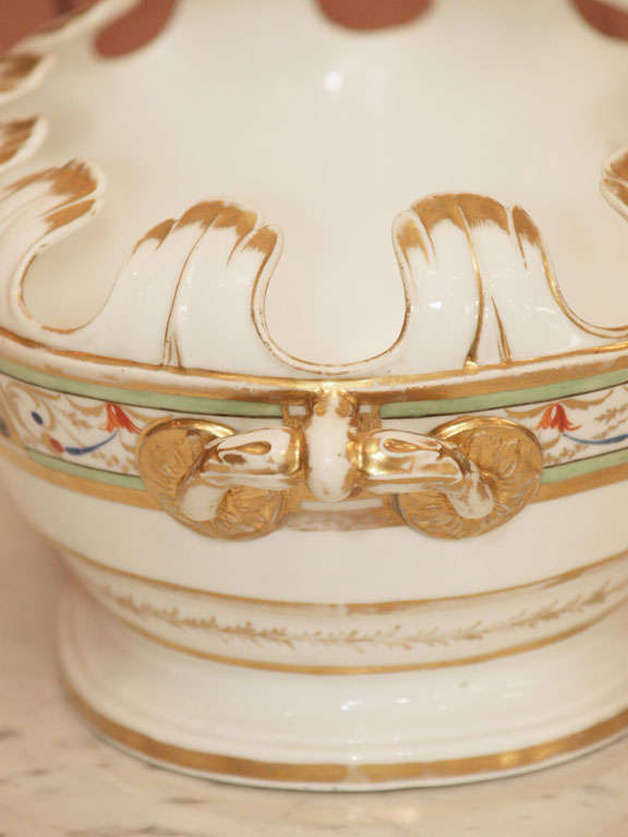 Fine Louis XVI Porcelain Wine Glass Rinser 1