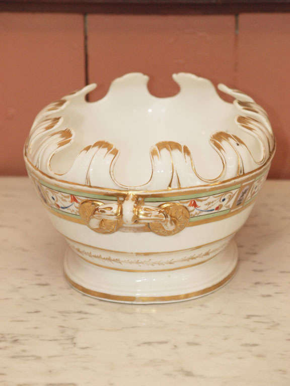 Fine Louis XVI Porcelain Wine Glass Rinser 2