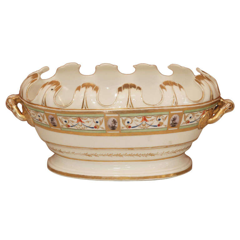 Fine Louis XVI Porcelain Wine Glass Rinser