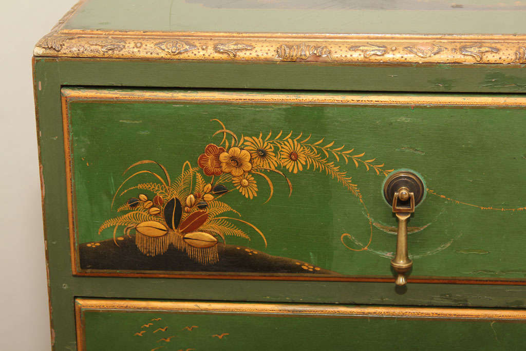 Late 19th century Chinoiserie Chest of Drawers/Commode 5