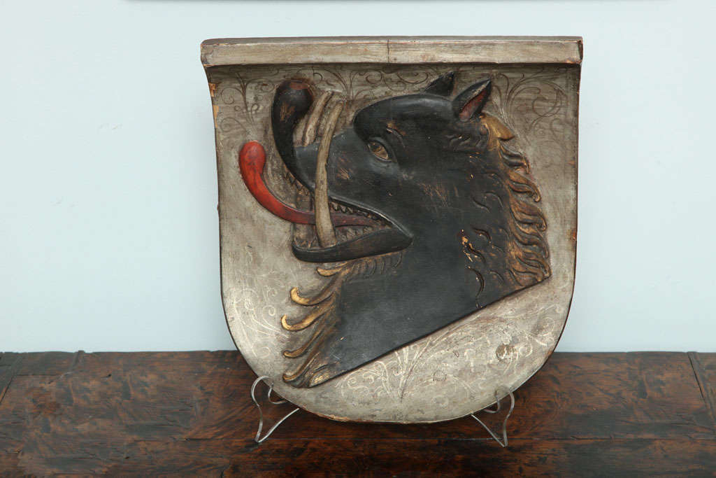 18th Century Scandinavian Heraldic Crest