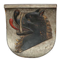18th Century Scandinavian Heraldic Crest