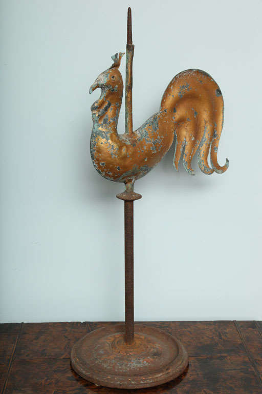 19th Century French Rooster Weathervane For Sale 2