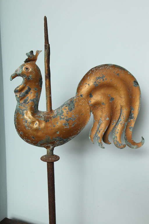 vintage rooster weathervane