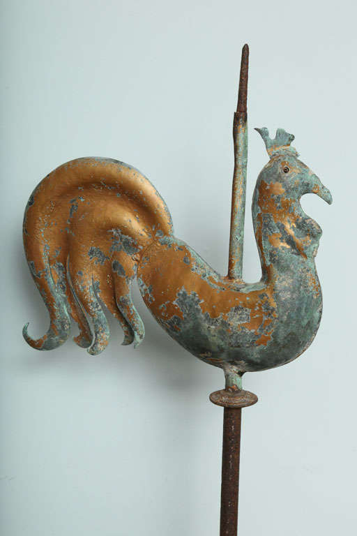 19th Century French Rooster Weathervane For Sale 1