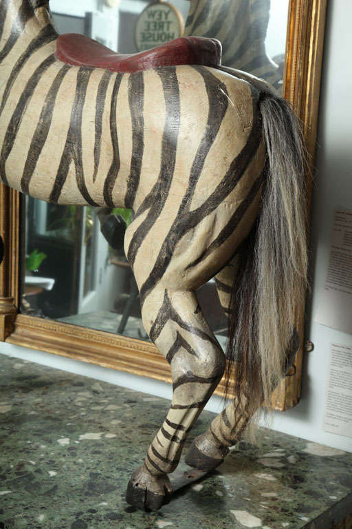 Exceptional Exotic Carousel Zebra by Karl Muller 2