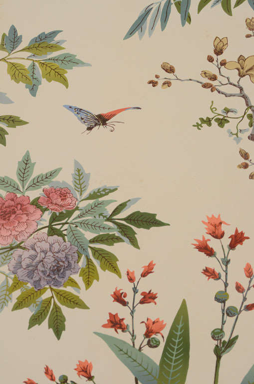 10 Rolls of Zuber Wallpaper by Ehmann/Zipelius at 1stdibs