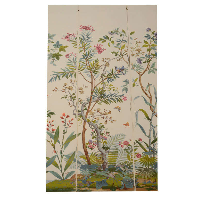 10 Rolls of Zuber Wallpaper by Ehmann/Zipelius at 1stdibs