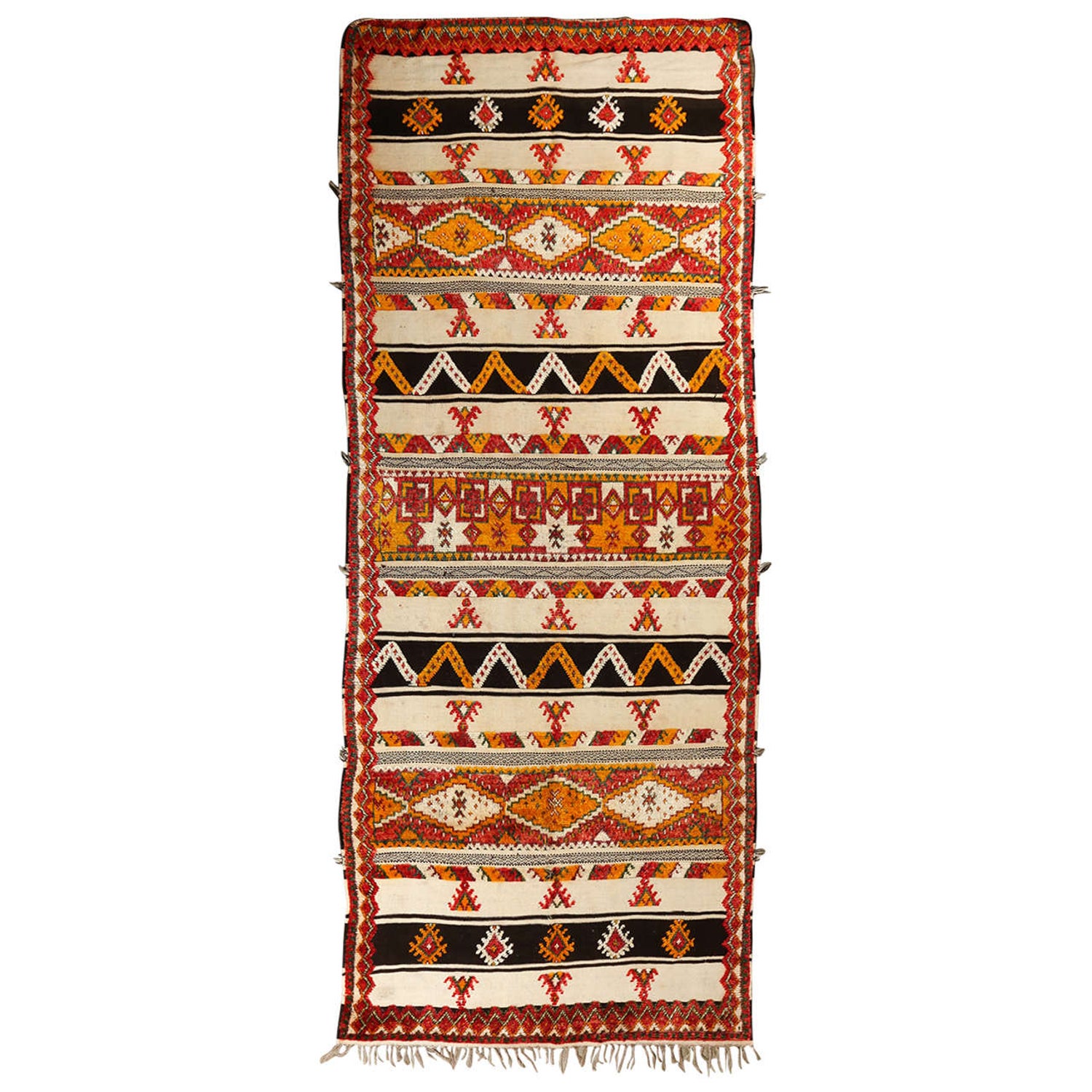 Moroccan Vintage Tribal Rug - 3 For Sale at 1stDibs