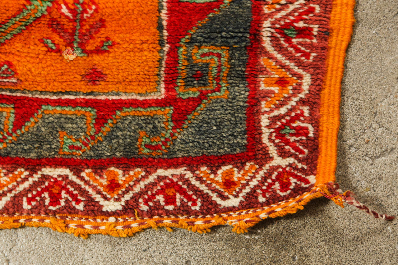 Moroccan Vintage Tribal Rug 2