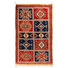 Vintage Moroccan Tribal Rug