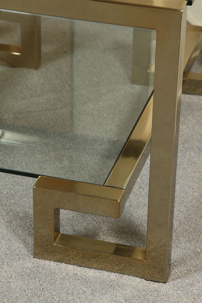 greek key coffee table