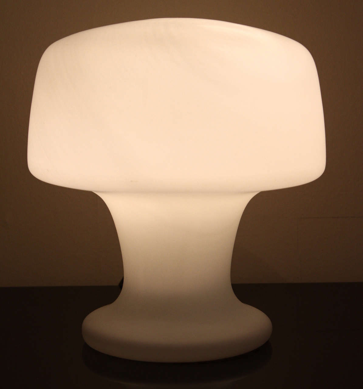 Nice Pair of Italian Mushroom Lamps by Laurel