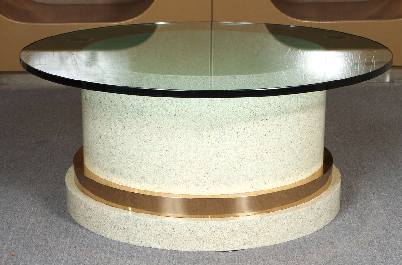 pedestal coffee table base