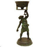Antique A Bronze figure of "The Drunken Silenus" A Greek God