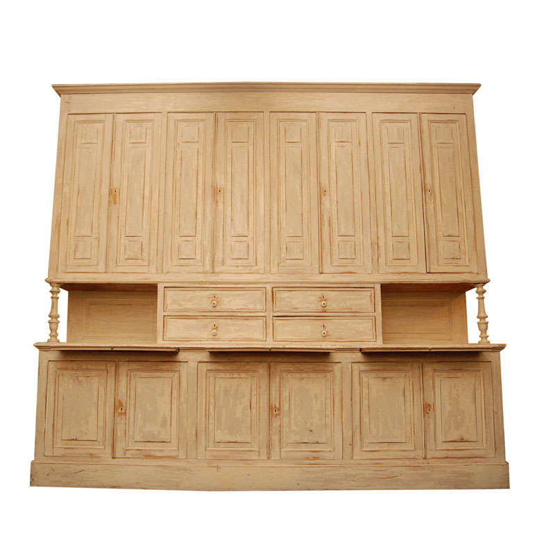 A French Butlers pantry in pear wood from the south of France