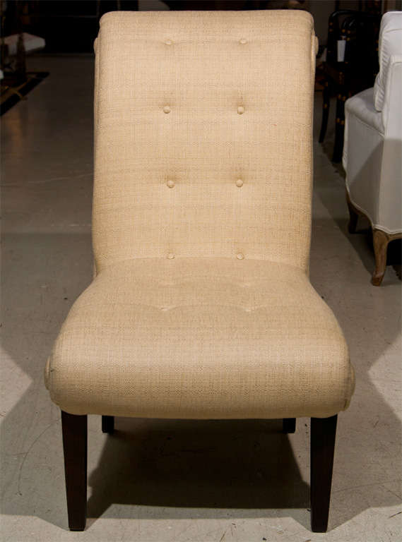 Pair of Rolled Back Chairs 1