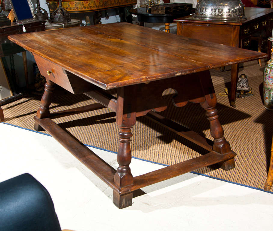Antique Walnut Tavern Table 3