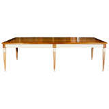 HELENA RUBINSTEIN  Banquet Size Louis XVI Style Dining Table