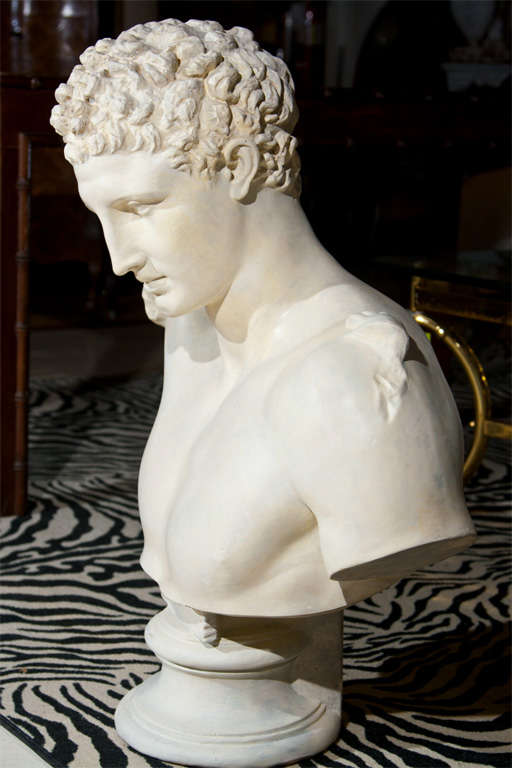 Plaster Hermes Head 1