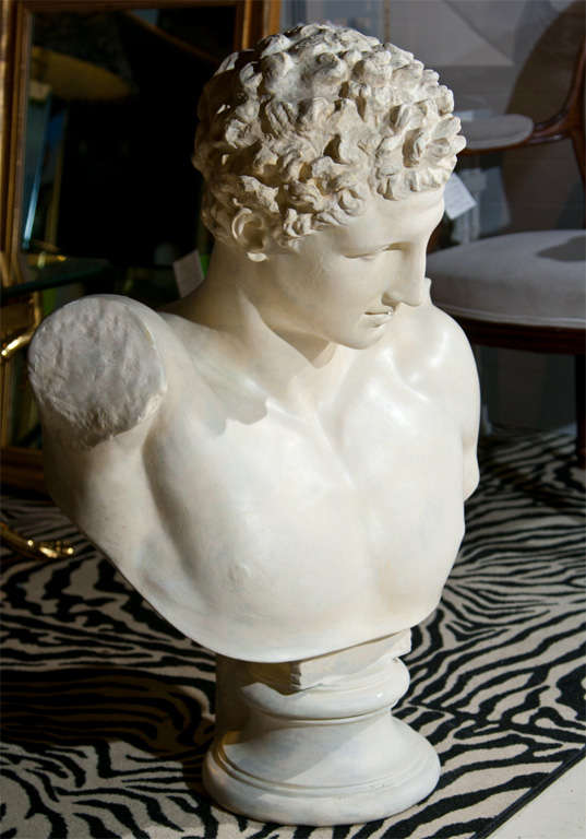 Plaster Hermes Head 2