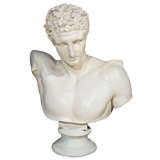 Plaster Hermes Head