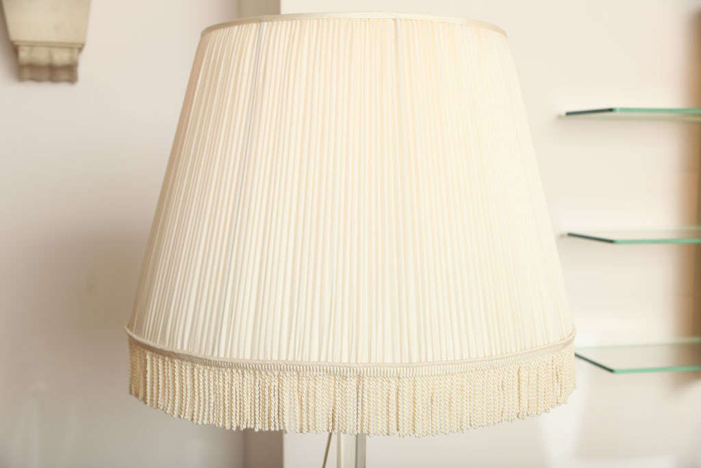 Glass Syrie Maugham Standing Lamp