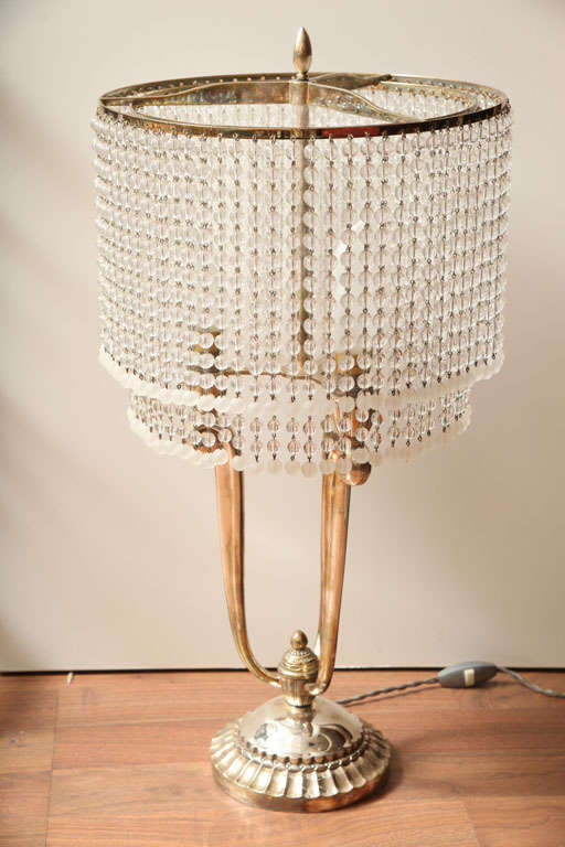 French Art Deco Table Lamp by Capon