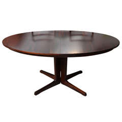 Vintage Modern Oval Dining Table