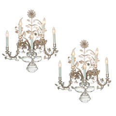 A Pair Of Maison Bagues Sconces