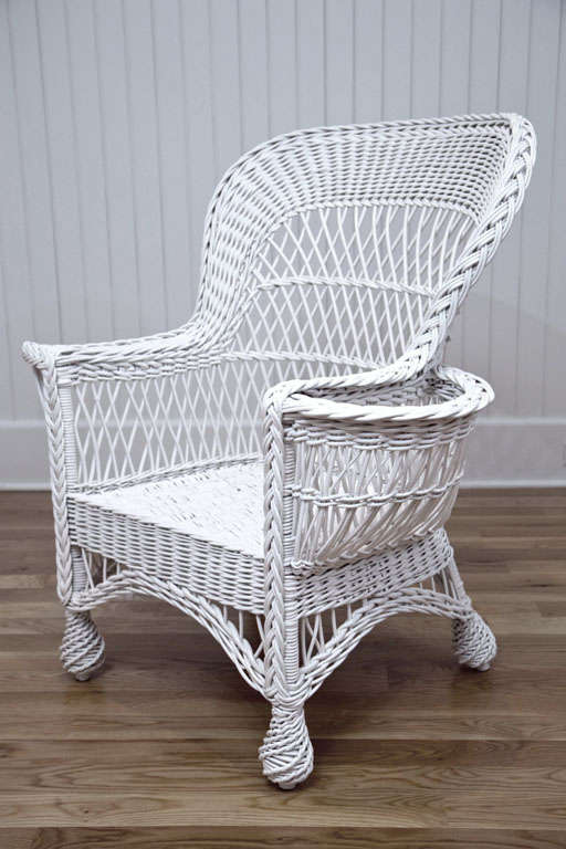 Antique Bar Harbor Wicker Chairs at 1stDibs bar harbor wicker