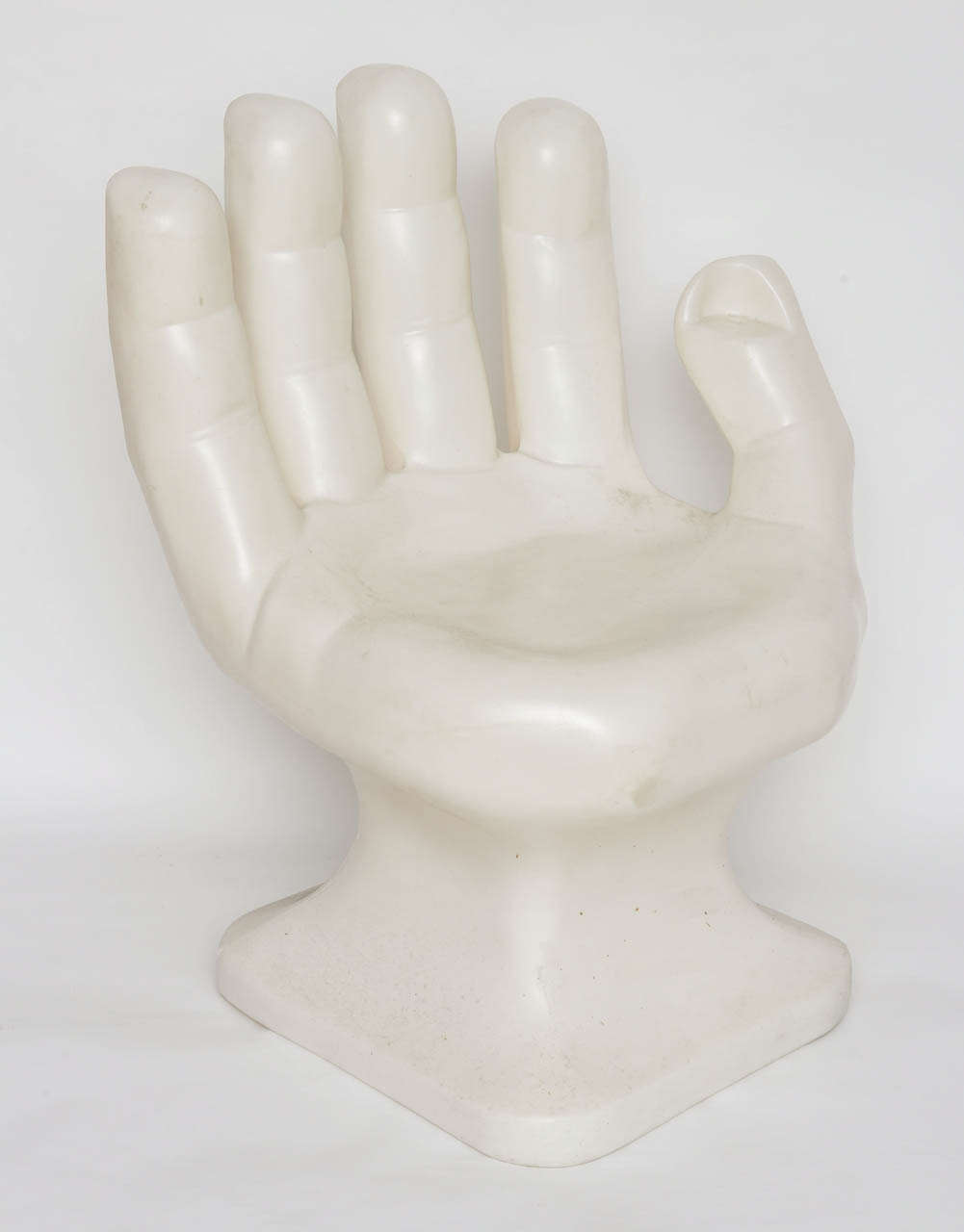 Plastik POP Handskulptur Stuhl 1970er Jahre (Moderne)