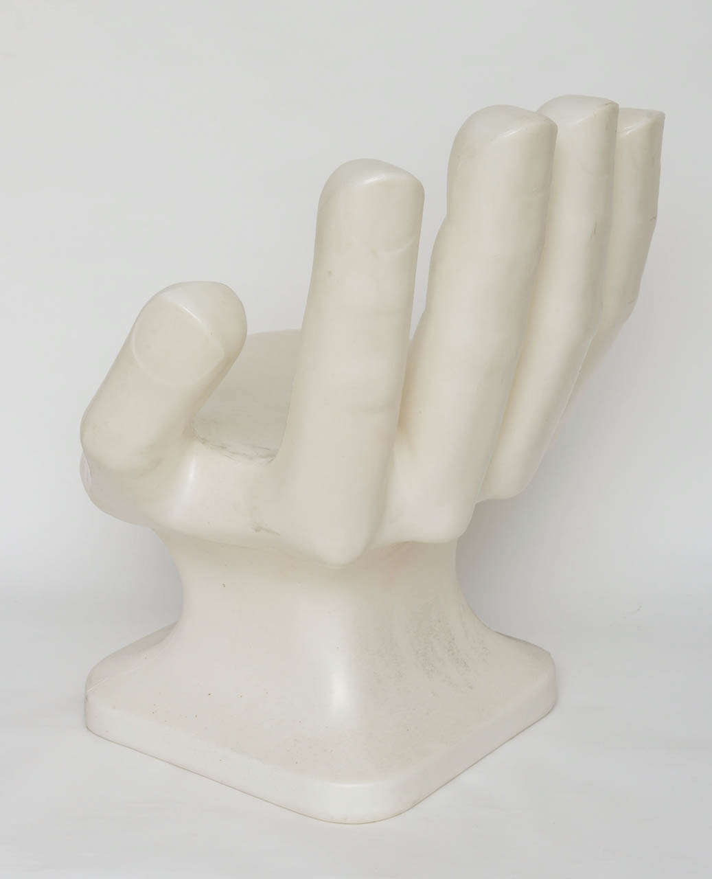 Plastik POP Handskulptur Stuhl 1970er Jahre im Zustand „Hervorragend“ in Miami, FL