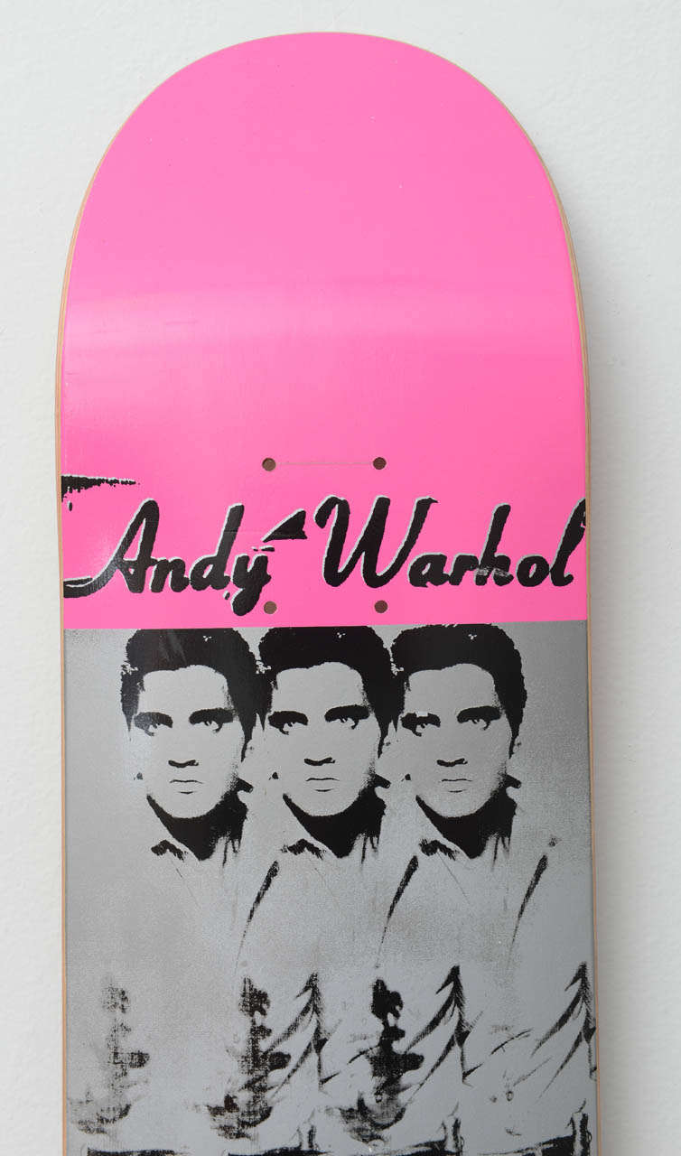 Set of 6 Authorized Andy Warhol Skateboards from 20th Century In Excellent Condition In Miami, FL