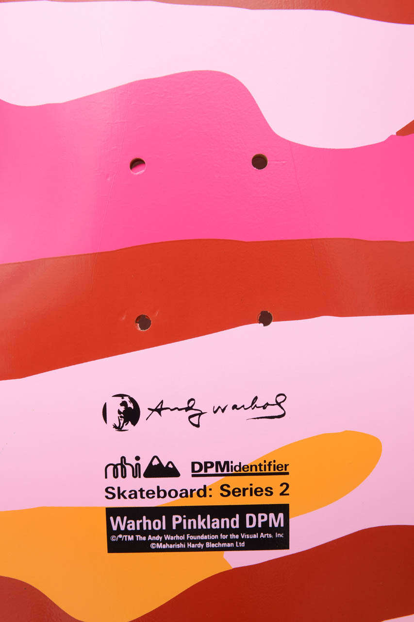 Ensemble de 6 skateboards Andy Warhol autorisés du 20ème siècle 1