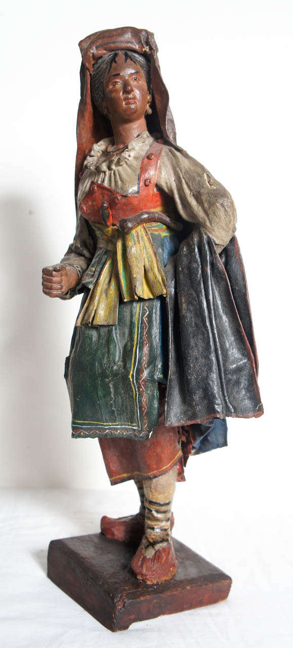 A Fine & Interesting Pair of Grand Tour Souvenir Peasant Figures 2
