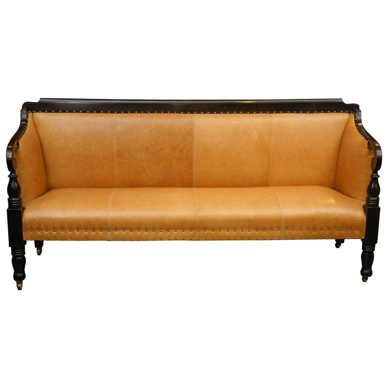 A 19th Century Classical Country Sofa or Bench