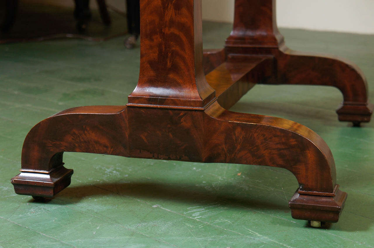 Period New York  Mahogany Card Table by Duncan Phyfe In Excellent Condition In Hudson, NY