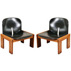 Tobia Scarpa Lounge Chairs Model 925