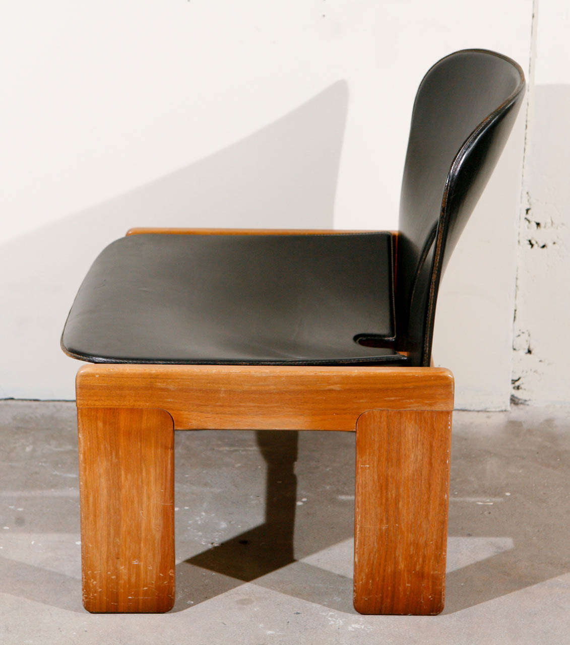 Italian Tobia Scarpa Lounge Chairs Model 925