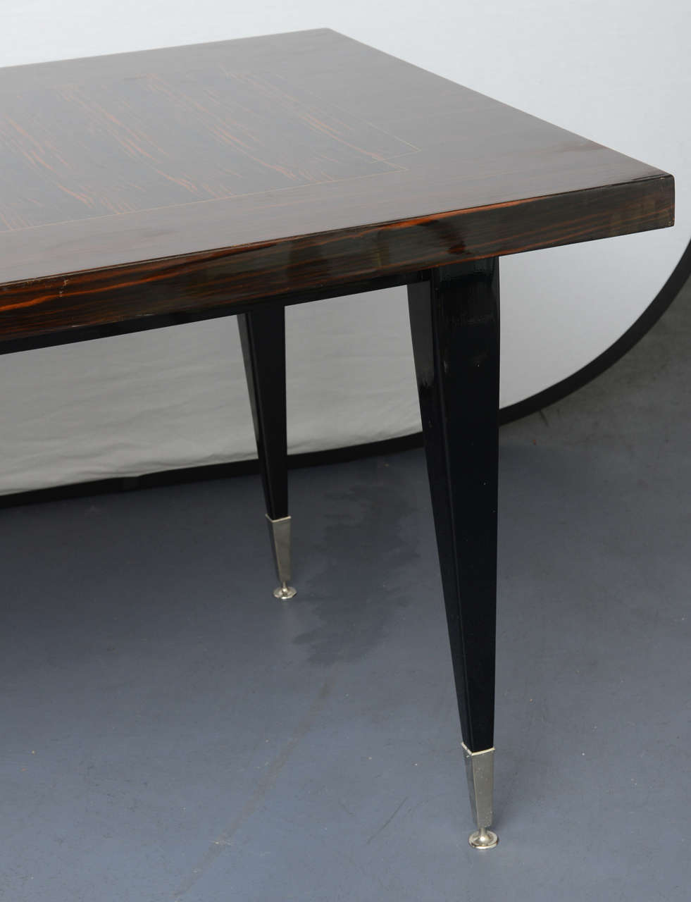 French Midcentury Macassar Table