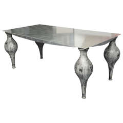 Midcentury Sculptural Italian Table by "EgoZeroventiquattro"