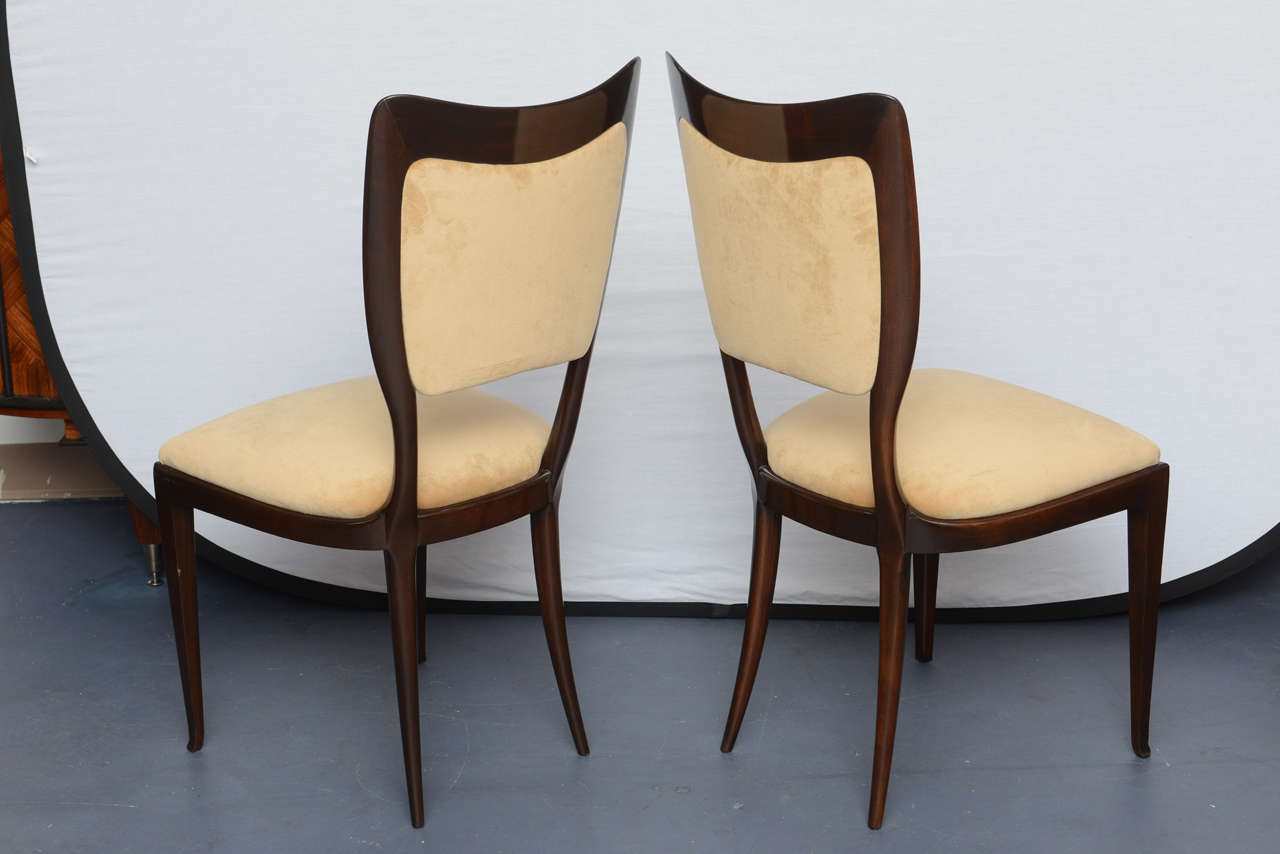 Rosewood Paolo Buffa Set of Six Dining Chairs