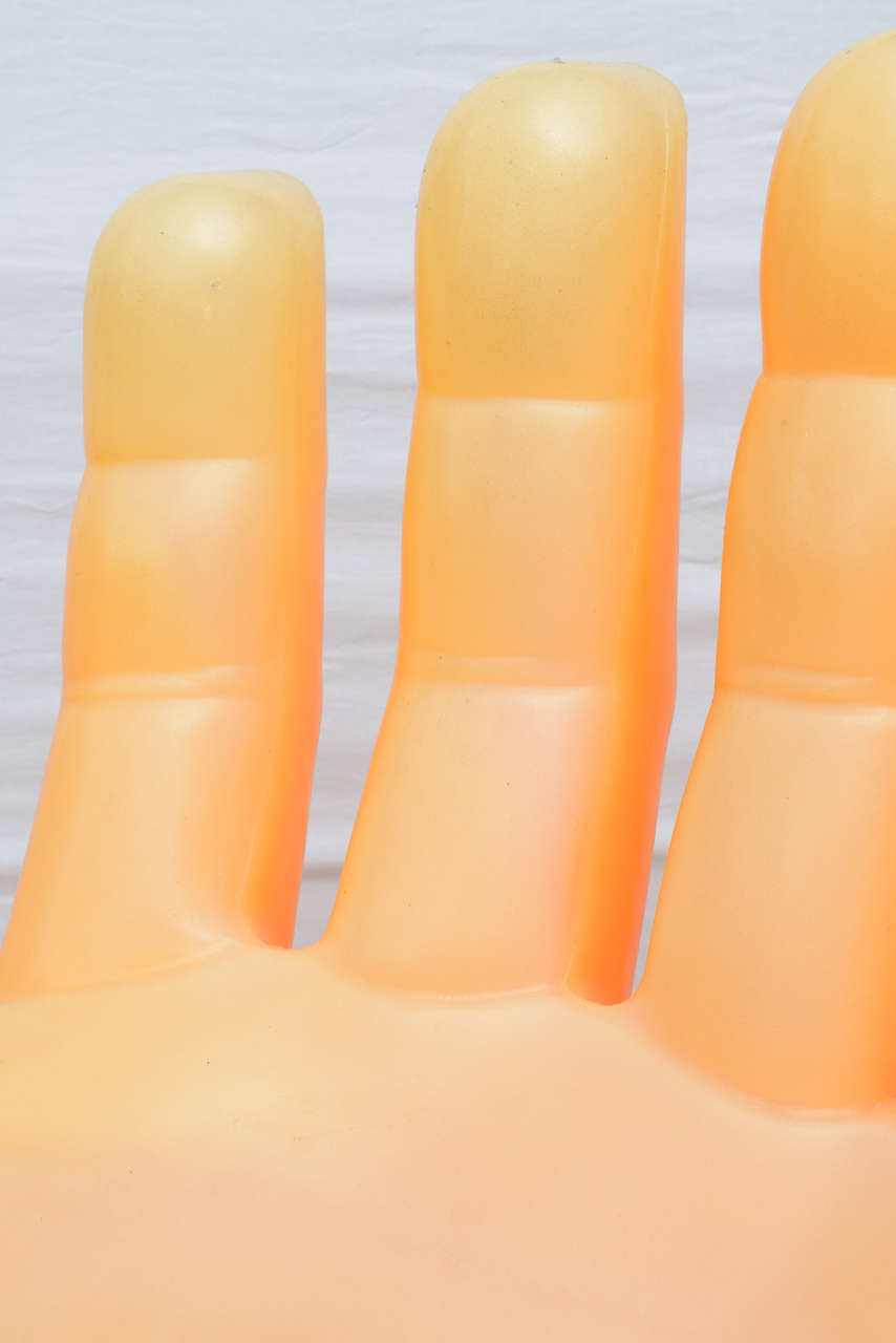 Iconic Plastic Hand Chair, USA, Late 1960s 1