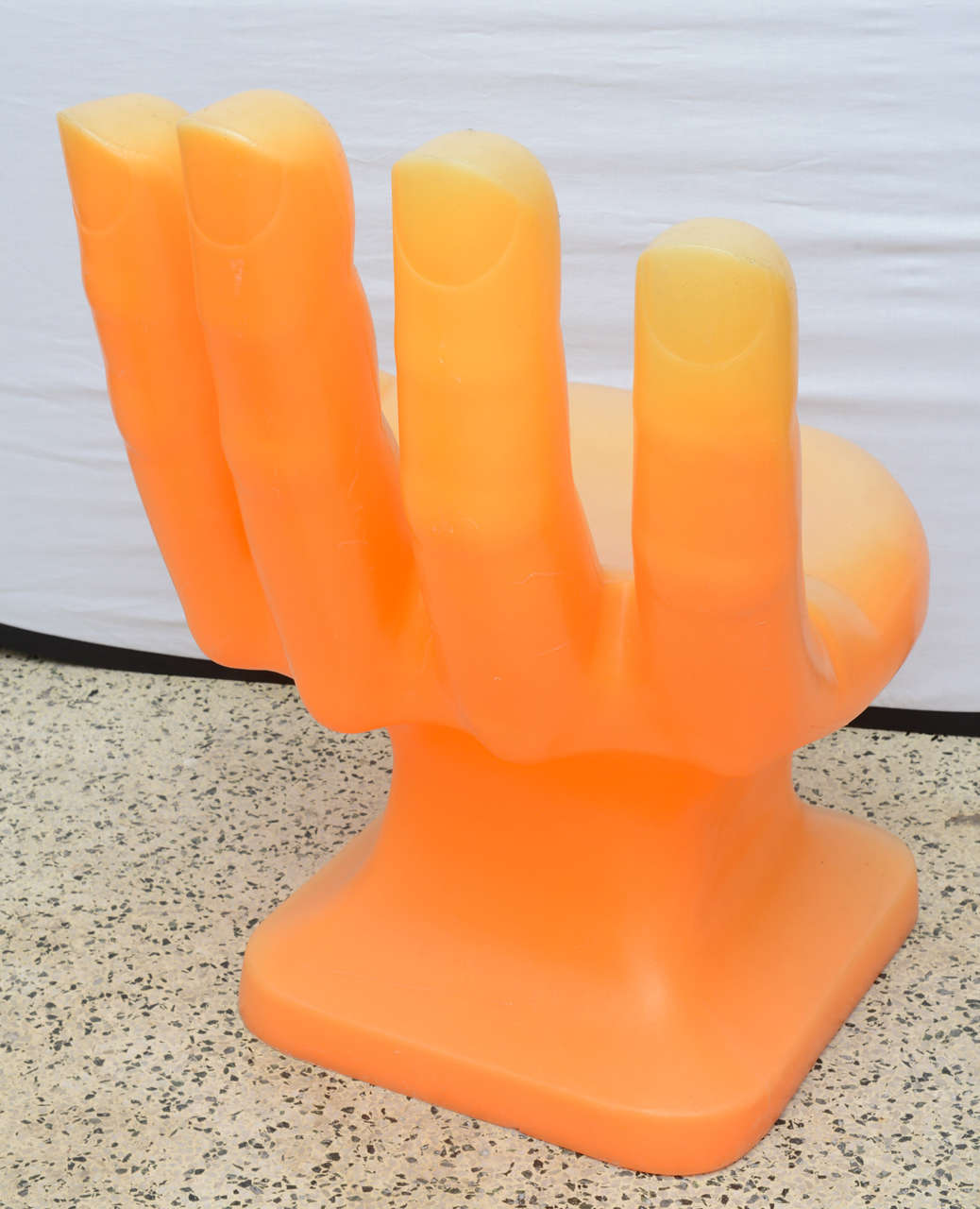 Iconic Plastic Hand Chair, USA, Late 1960s at 1stDibs hand chair