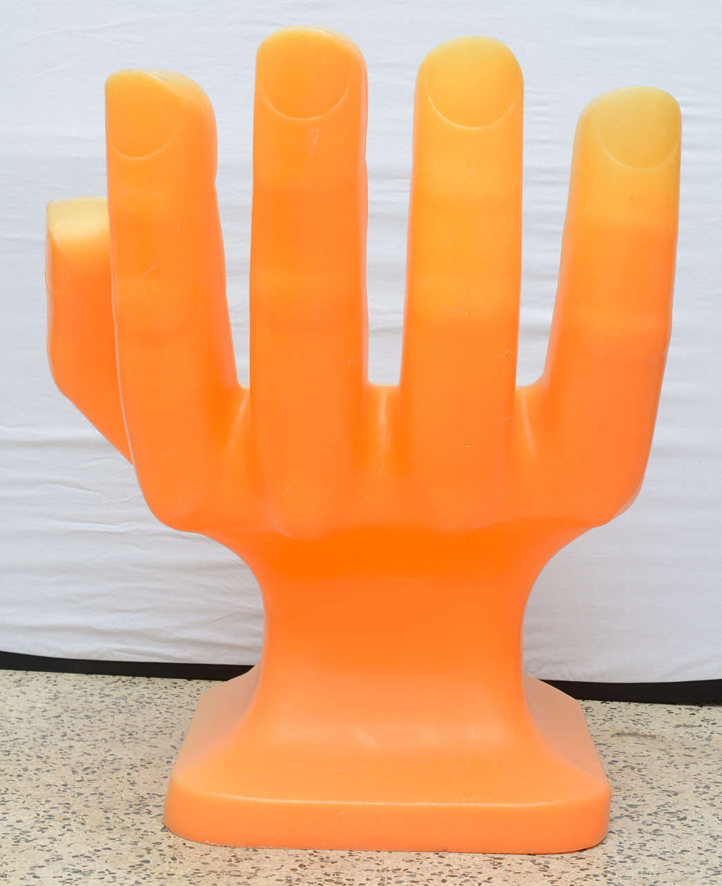 Iconic Plastic Hand Chair, USA, Late 1960s at 1stDibs