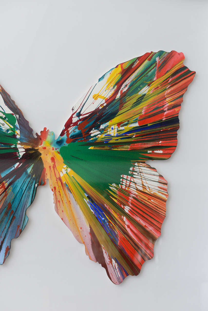 Damien Hirst Spin Art Butterfly, Ukraine, 2009 at 1stDibs damien