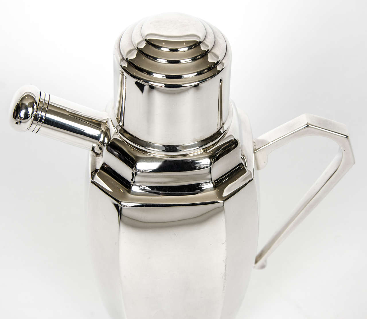 Other 20th Century Silver Plate Cocktail Shaker For Sale